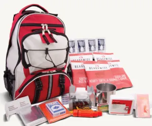 ReadyWise Red Survival Backpack