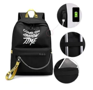 Rechargeable School Backpack
