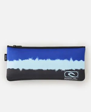 Rip Curl Small Pencil Case Blue Black