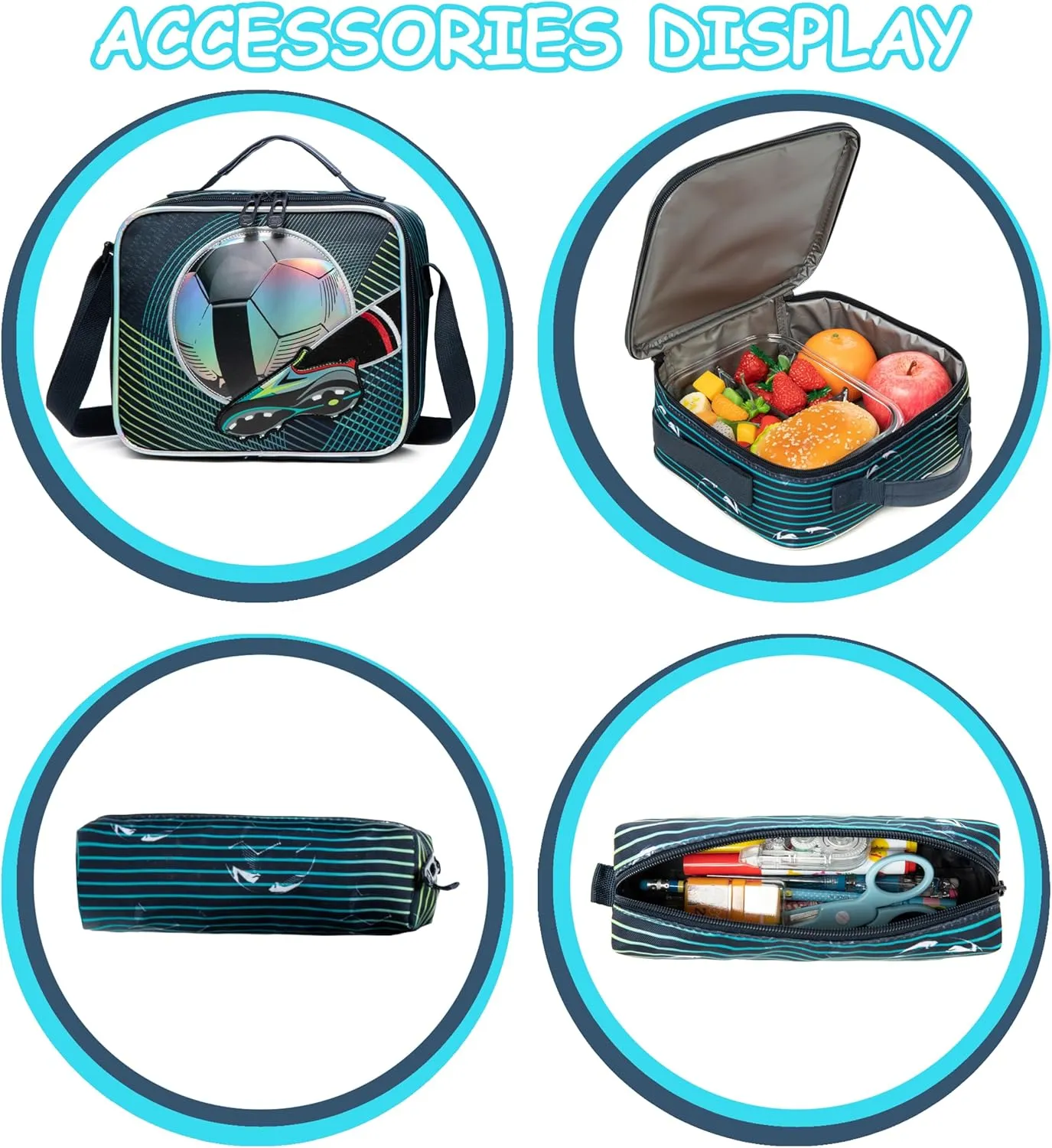 Rolling Backpack for Boys Travel Backpack for Kids with Wheels Kids Backpack with Lunch Bag Backpacks for School Kindergarten Elementary