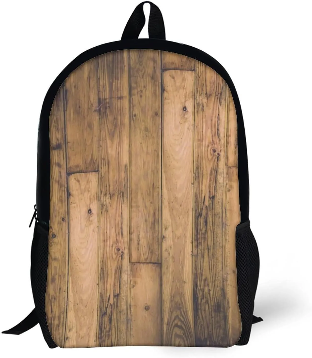 Rustic Barn Wooden Wood Planks Farmhouse Backpack Lightweight Waterproof Backpacks Laptop Backpack for Unisex Casual Travel Daypacks Large Capacity