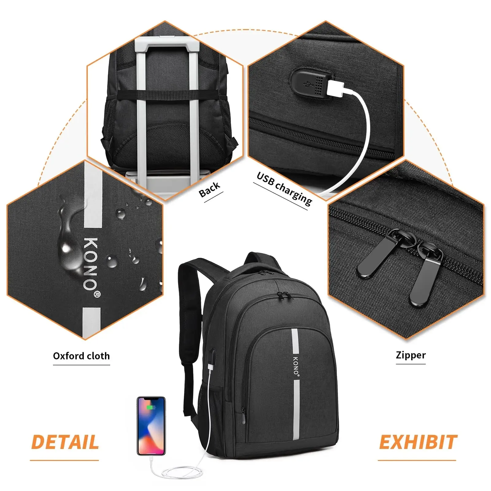 Sac à dos pour les affaires et les voyages