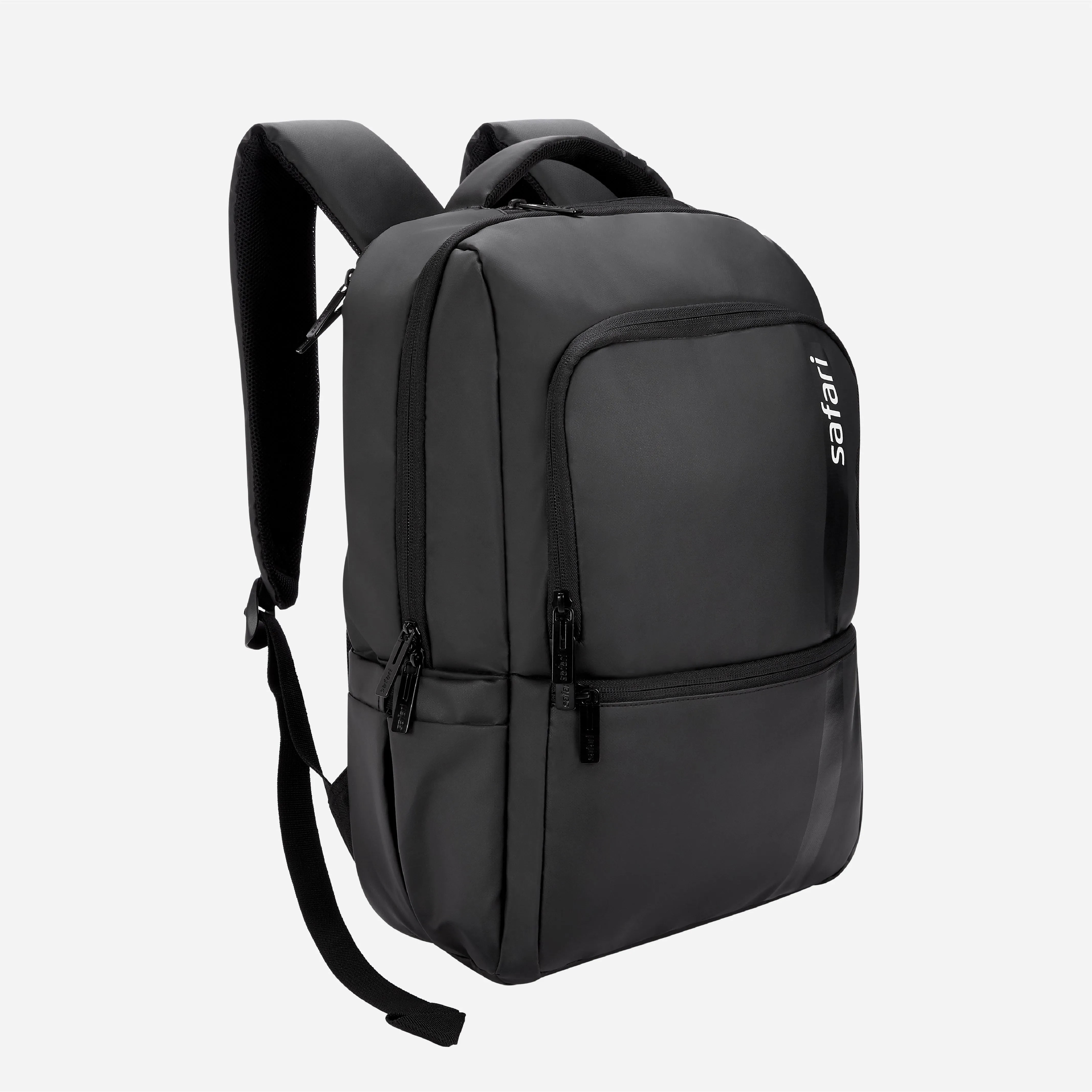 Safari Cosmo 16L Black Laptop Backpack With a USB Charging Port