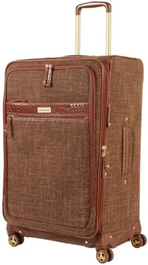 Samantha Brown Vintage Tweed 26" Spinner (Brown)