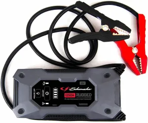 Schumacher Electric Lithium Jump Starter and Portable Power Pack SL1648, 3-in-1, 1250A, 12V, for 6.0L Gas, 3.0L Diesel Engines- Works on Cars, Trucks, Motorcycles, Marine Batteries, SUVs, and More