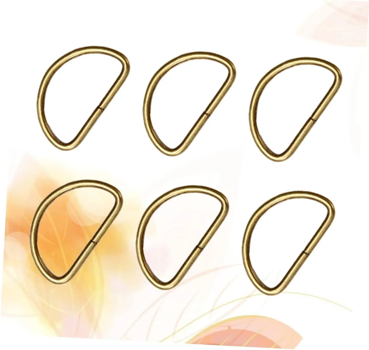 Semi-circular d Ring Luggage Hardware Ring Purse Keychain Handbag Accessories Hardware Bags Ring Luggage