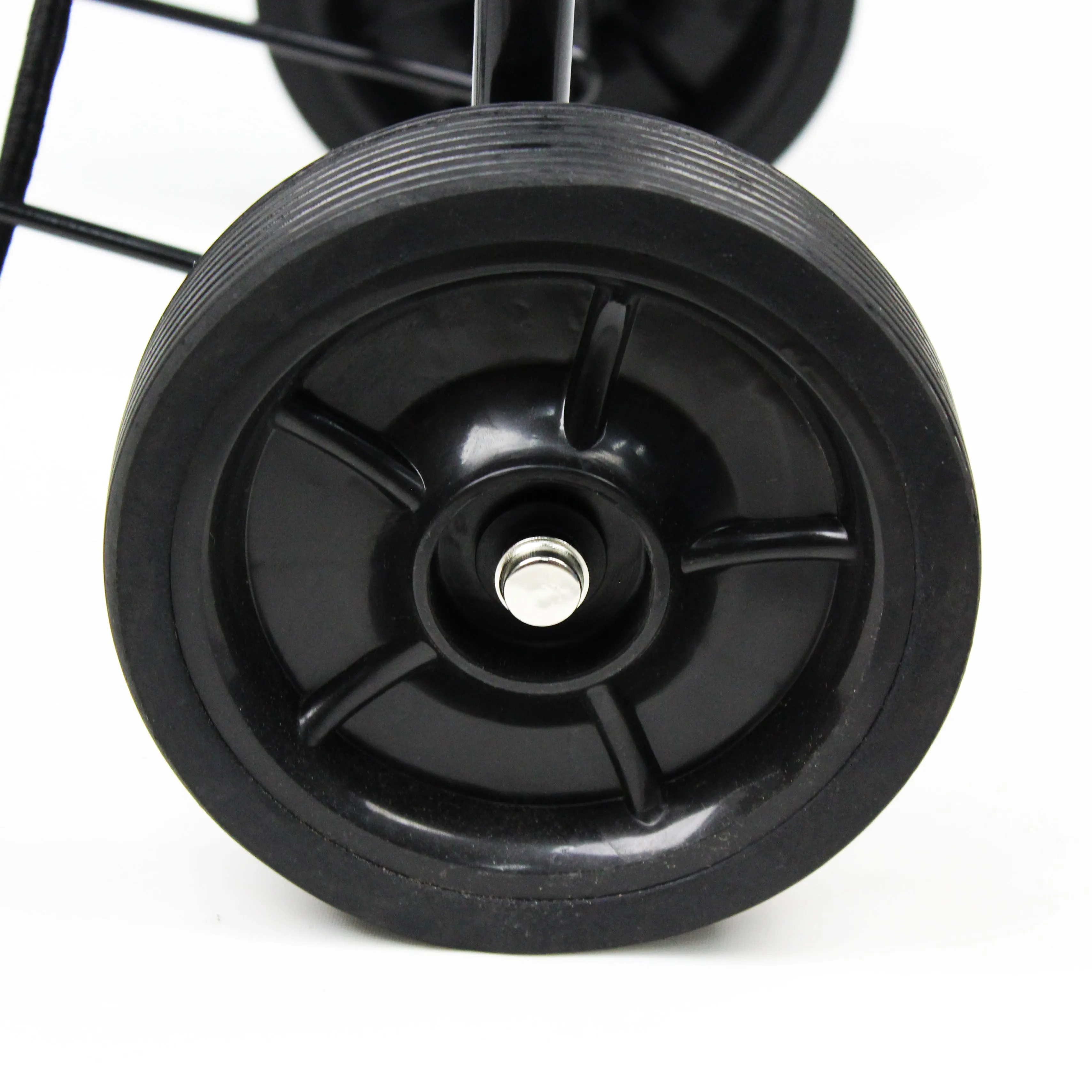 Shopping Cart Steel Trolley Carts Bag Foldable Luggage Wheels Folding Basket