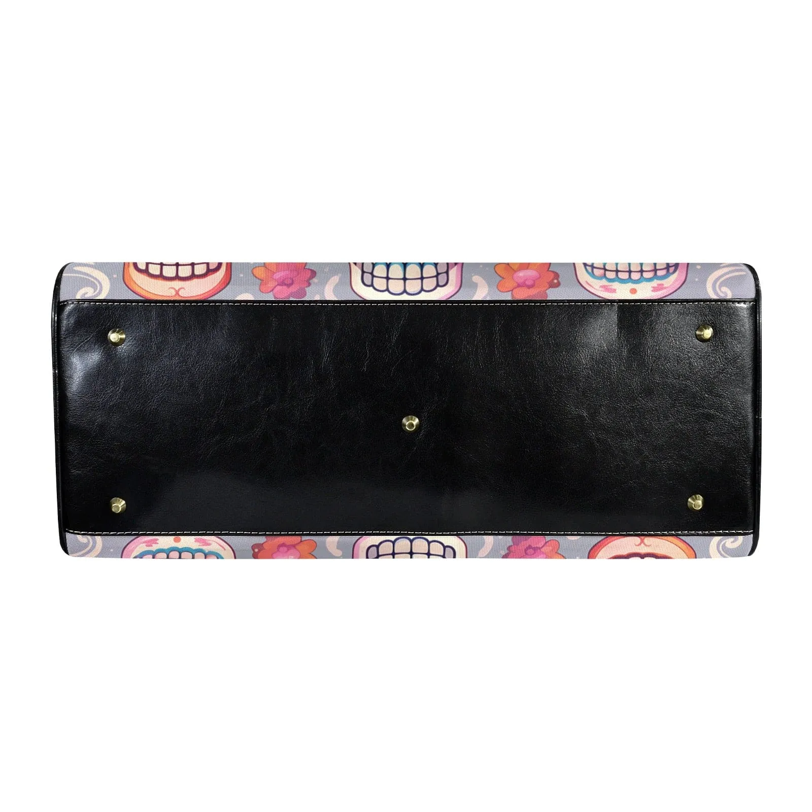 Skulls Flower Large Capacity Travel Back