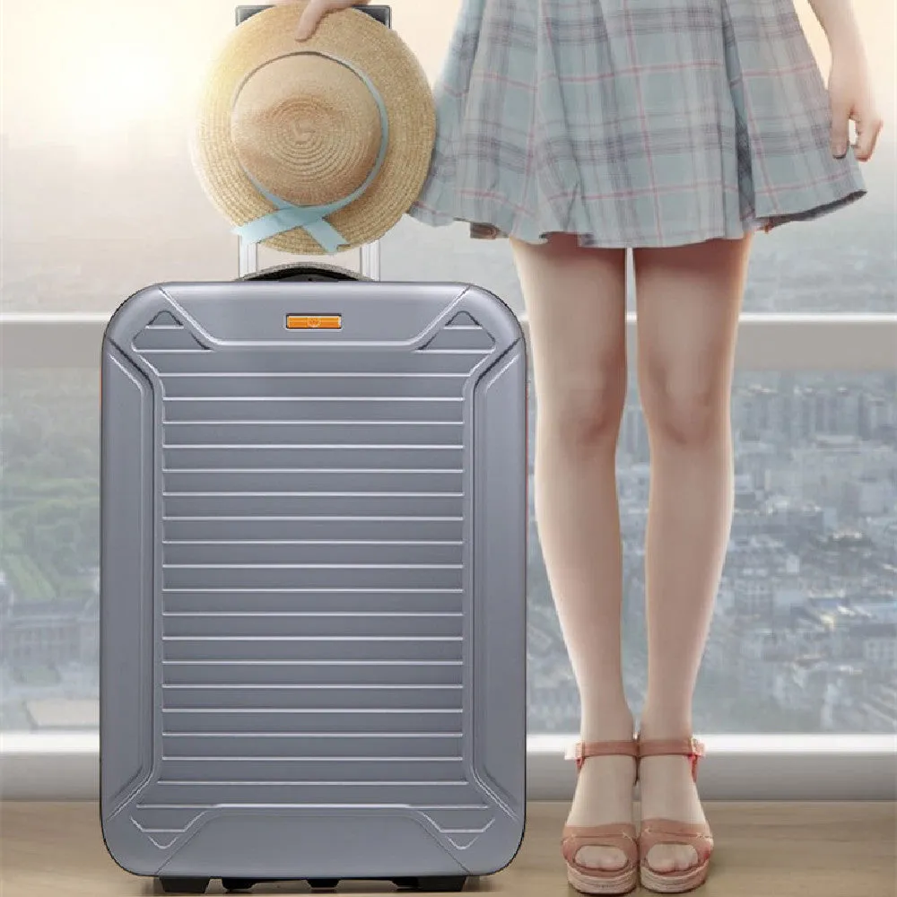 Sleek Expandable Carry On Roller Luggage (Multiple Colors) 20" Tall