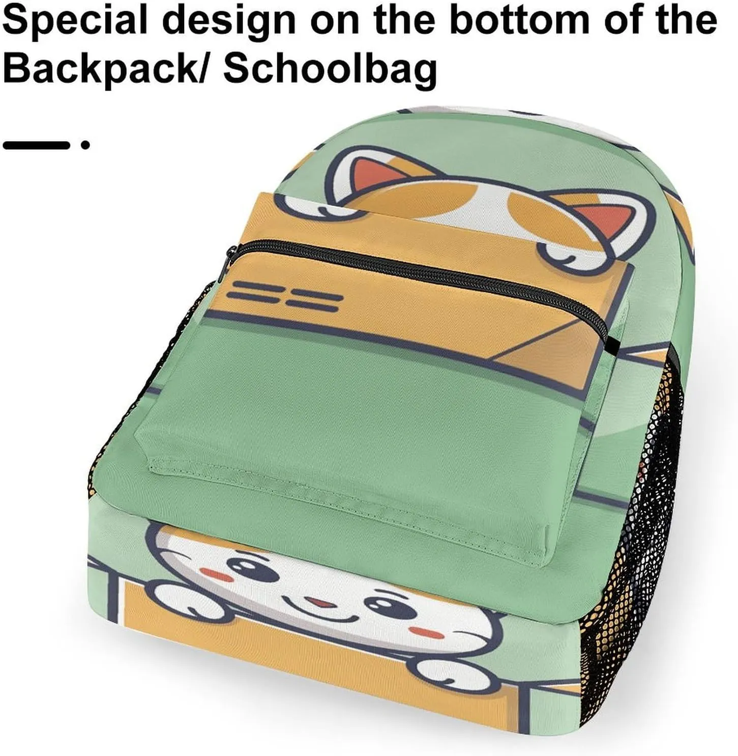 Small Backpacks Personalized Cartoon Organism Printing Travel Bag Lightweight Travel Backpack For Women Men