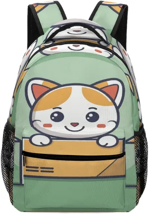 Small Backpacks Personalized Cartoon Organism Printing Travel Bag Lightweight Travel Backpack For Women Men