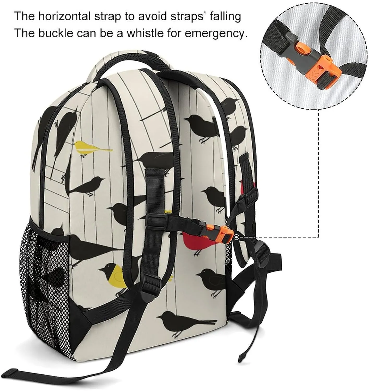 Small Backpacks Personalized Clip Art Printing Travel Bag Lightweight Travel Backpack For Women Men