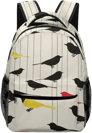 Small Backpacks Personalized Clip Art Printing Travel Bag Lightweight Travel Backpack For Women Men