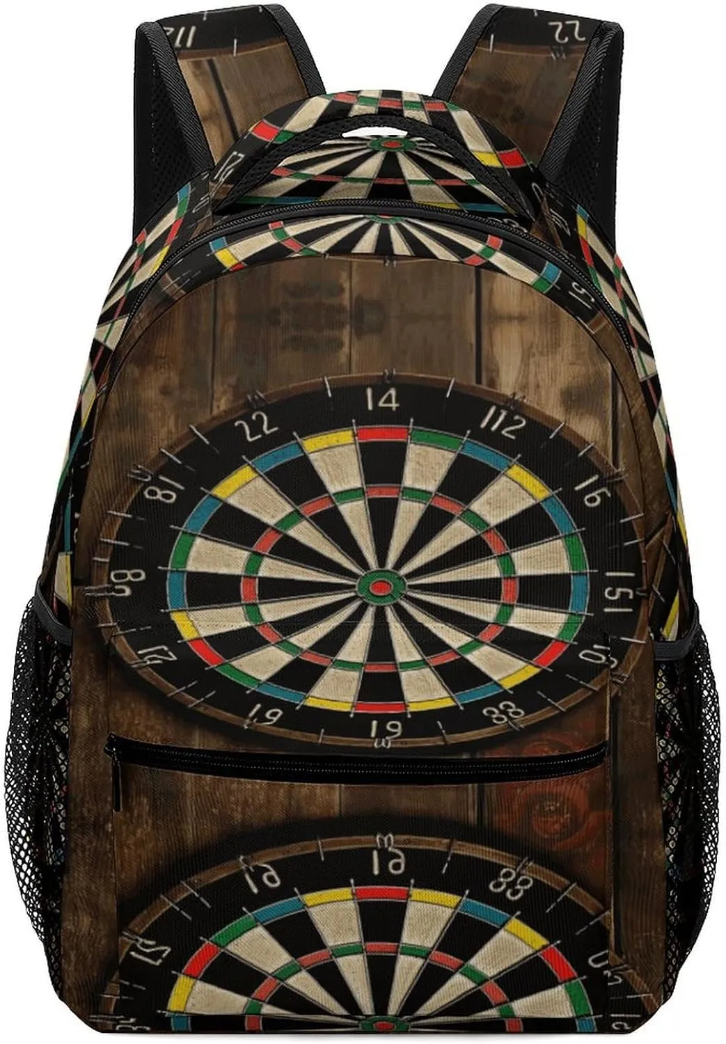 Small Backpacks Personalized Dart Board Printing Travel Bag Lightweight Travel Backpack For Women Men