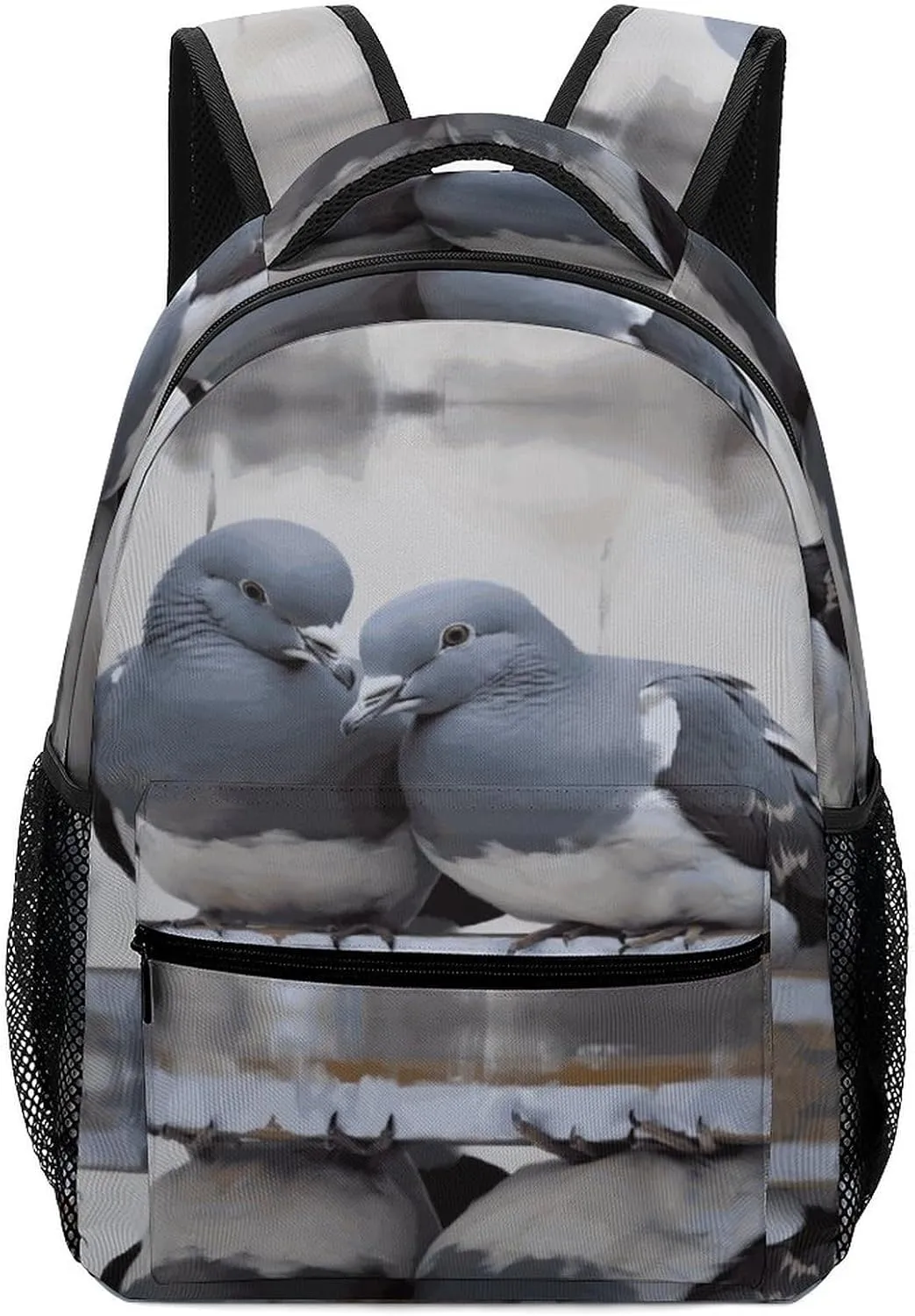 Small Backpacks Personalized Doves Printing Travel Bag Lightweight Travel Backpack For Women Men