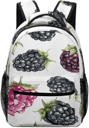 Small Backpacks Personalized Fruit Pattern Printing Travel Bag Lightweight Travel Backpack For Women Men