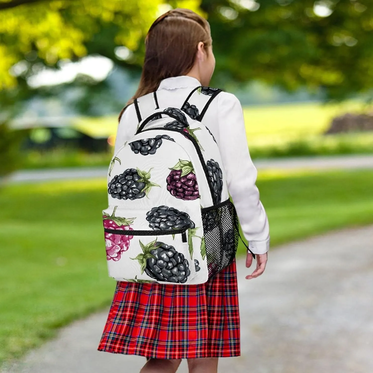 Small Backpacks Personalized Fruit Pattern Printing Travel Bag Lightweight Travel Backpack For Women Men