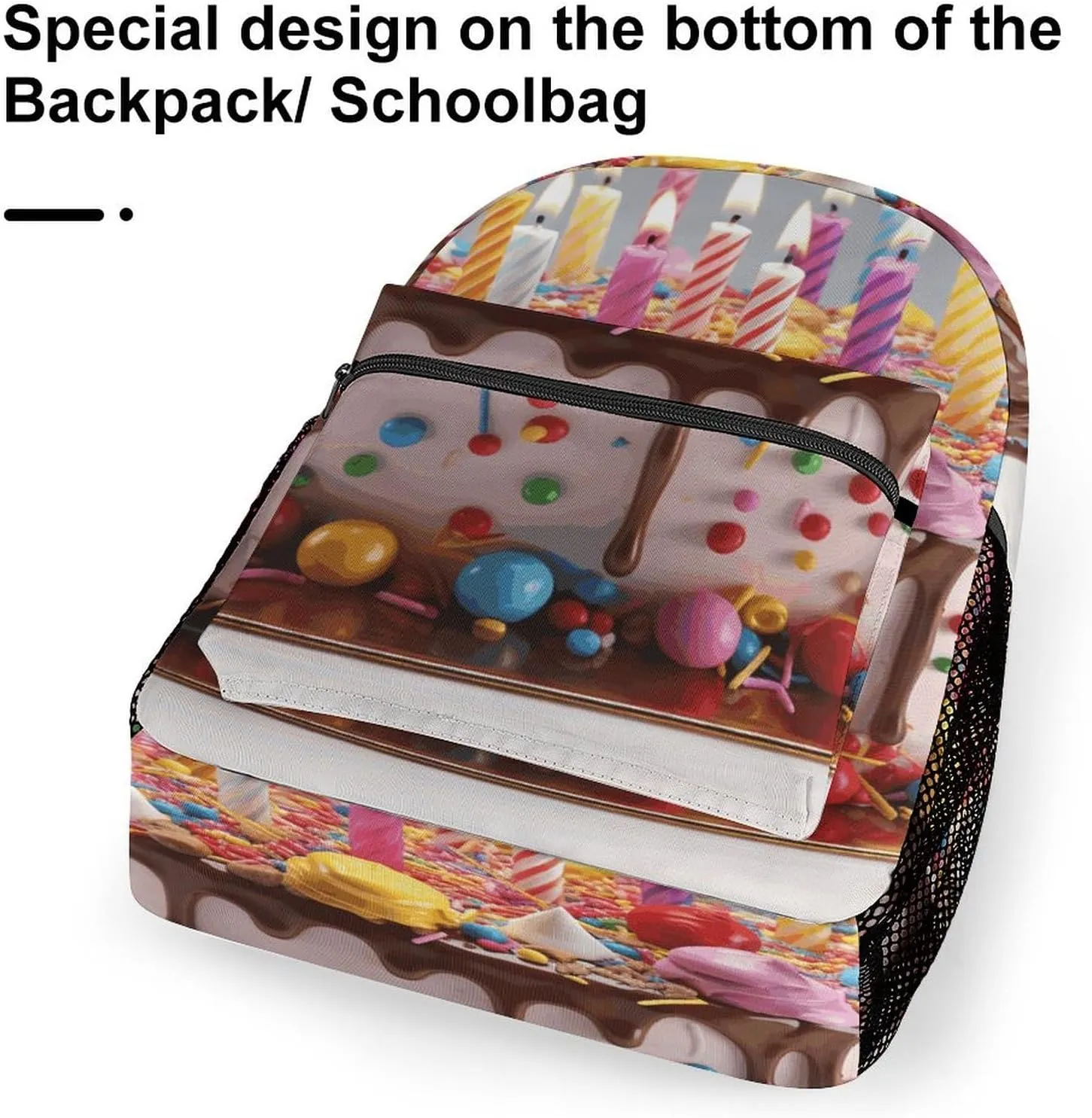 Small Backpacks Personalized Happy Birthday Beautiful Printing Travel Bag Lightweight Travel Backpack For Women Men