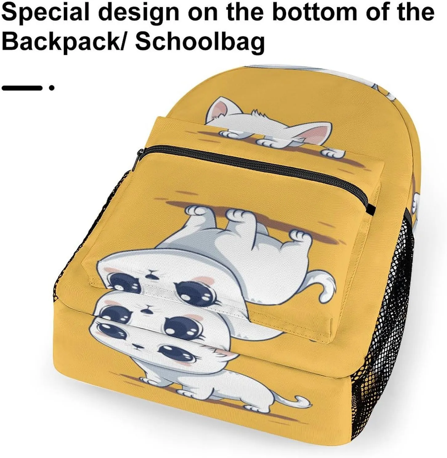 Small Backpacks Personalized Illustration Style Printing Travel Bag Lightweight Travel Backpack For Women Men