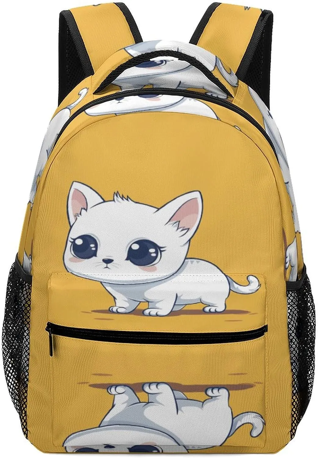 Small Backpacks Personalized Illustration Style Printing Travel Bag Lightweight Travel Backpack For Women Men