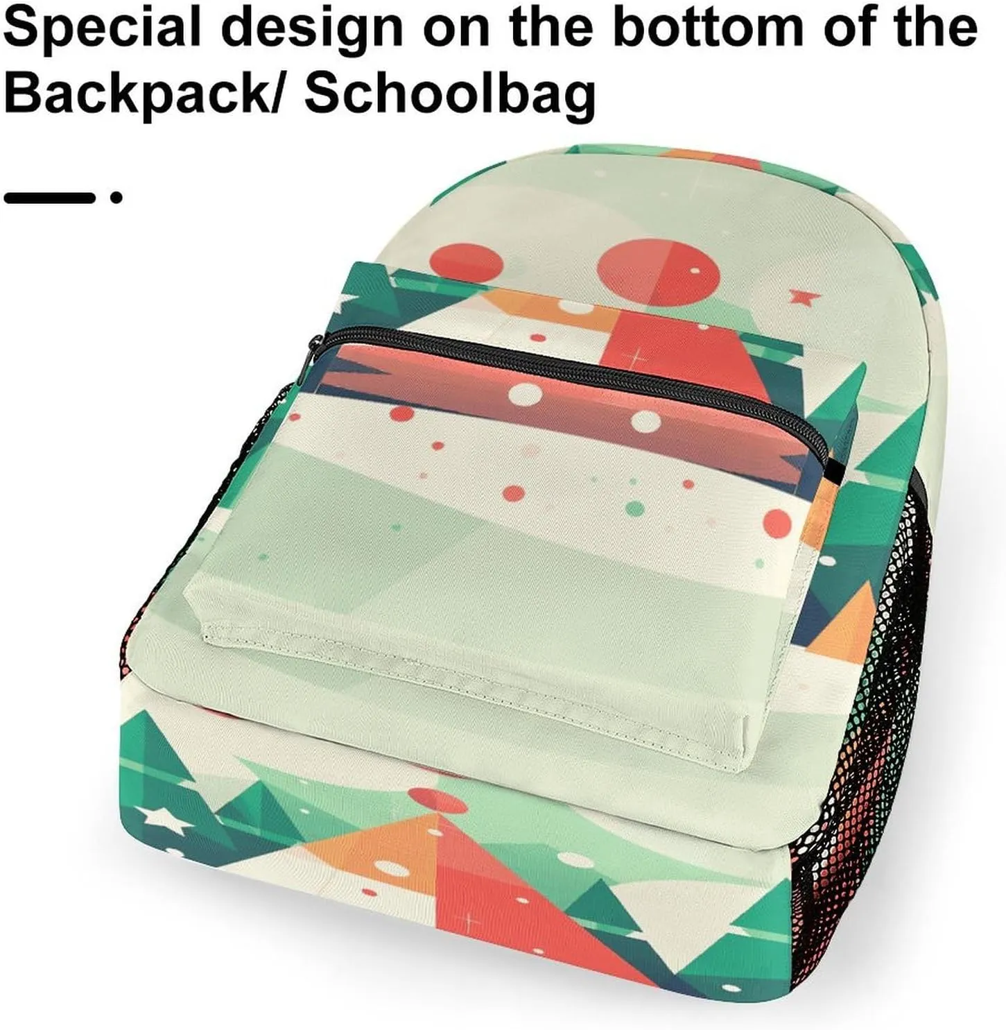 Small Backpacks Personalized Landscape Flat Simple Printing Travel Bag Lightweight Travel Backpack For Women Men