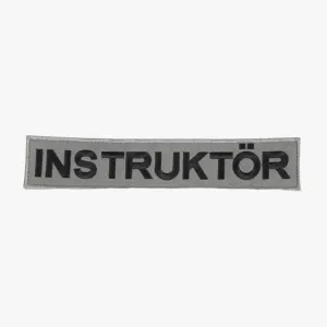 Snigel Instructor Patch Large -11