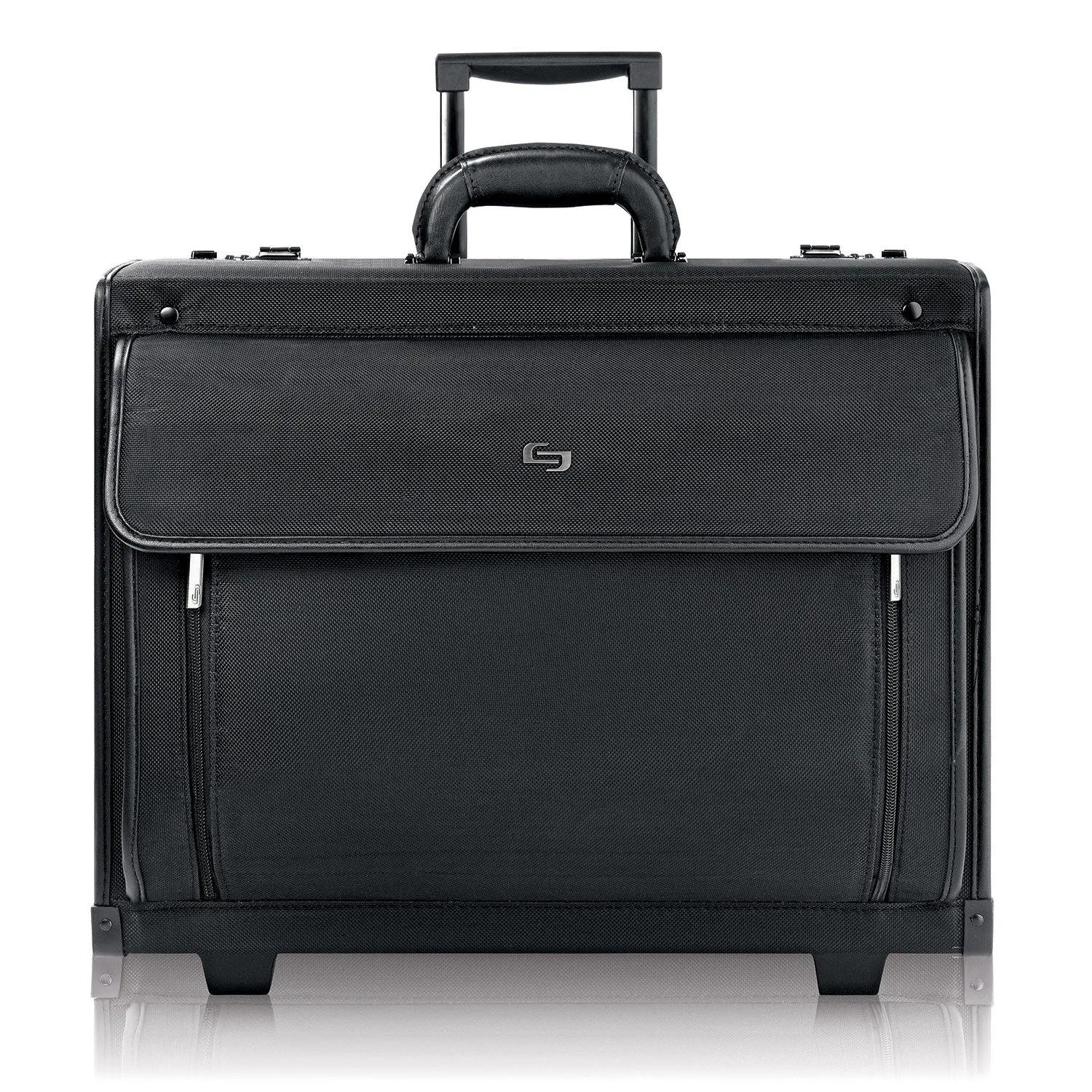 Solo Herald 15.6" Rolling Laptop Catalog Case with Dual Combination Locks