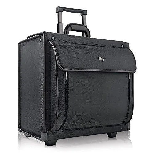 Solo Herald 15.6" Rolling Laptop Catalog Case with Dual Combination Locks