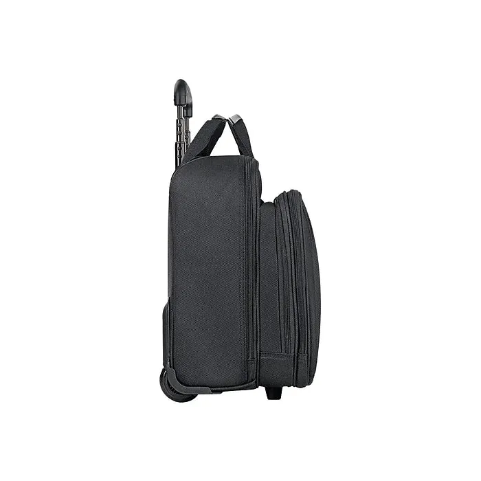 Solo New York Midtown Bryant Laptop Rolling Briefcase, Black Polyester (PT136-4)