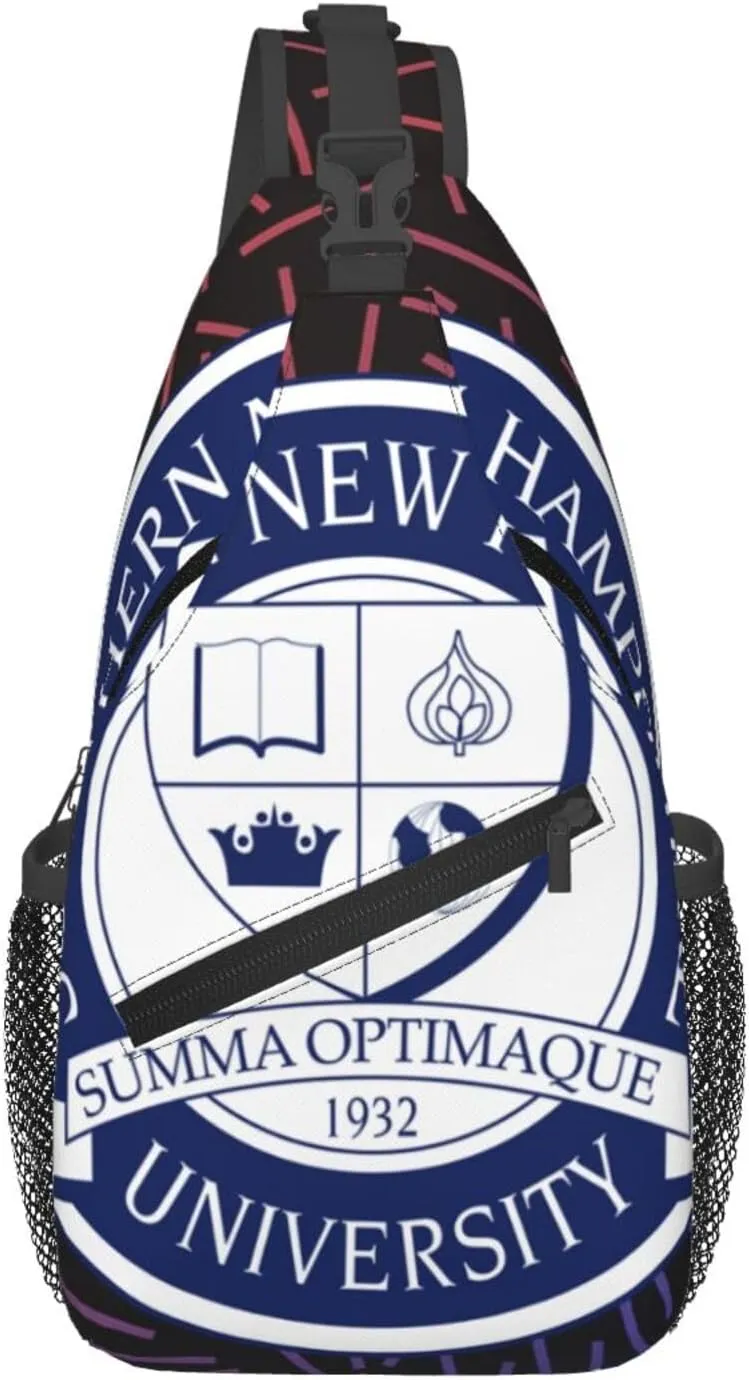 Southern New Hampshire University Small Crossbody Backpack Sling Bag For Men Women Mini One Shoulder Chest Bags Gym Sport Travel Hiking Daypack