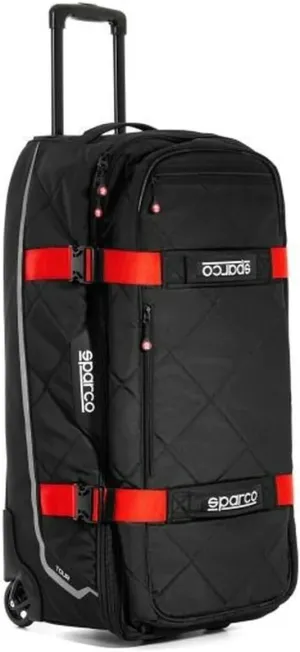 Sparco Travel Bag, Black/Red, L