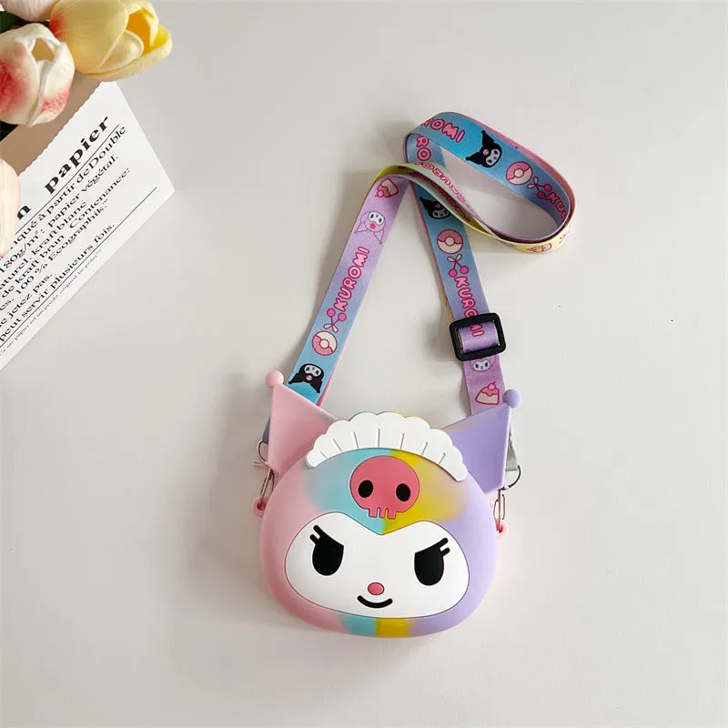 Stall Cartoon Silicone Soft Western Style Backpacks