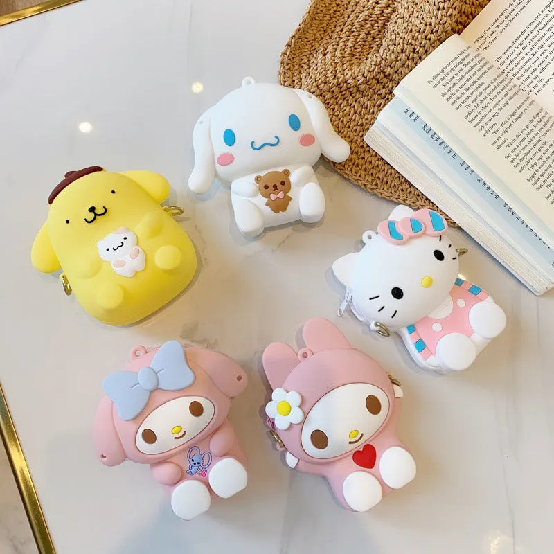 Stall Cartoon Silicone Soft Western Style Backpacks
