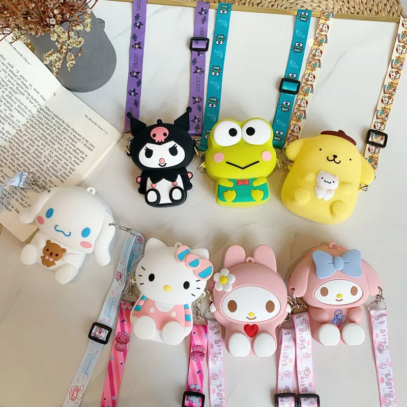 Stall Cartoon Silicone Soft Western Style Backpacks