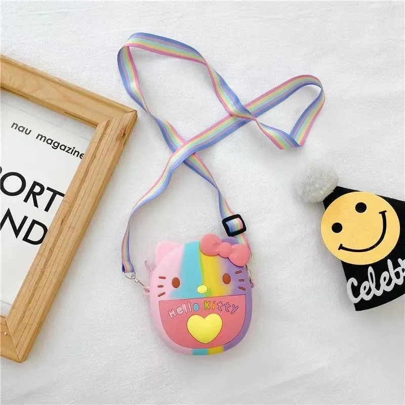Stall Cartoon Silicone Soft Western Style Backpacks
