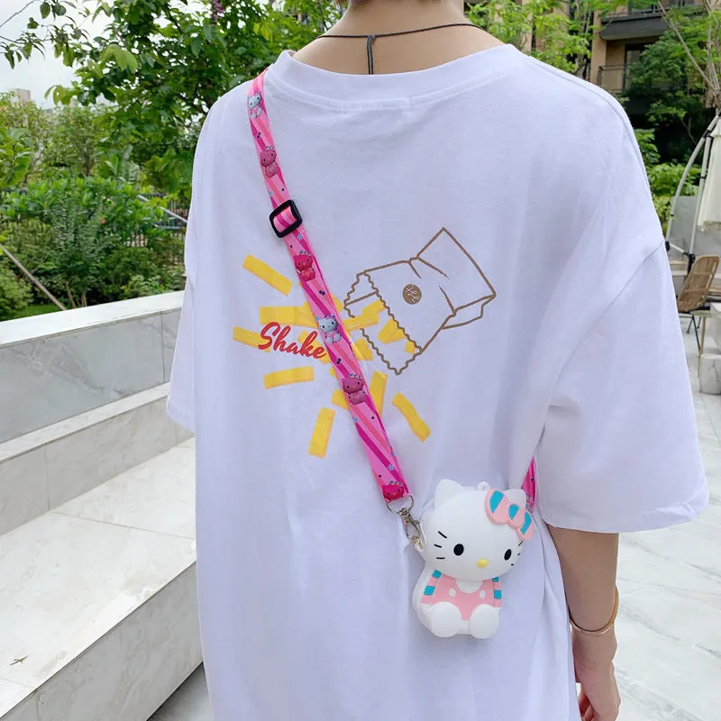 Stall Cartoon Silicone Soft Western Style Backpacks