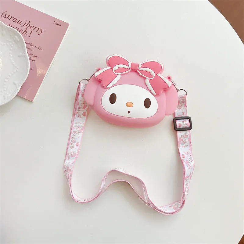 Stall Cartoon Silicone Soft Western Style Backpacks