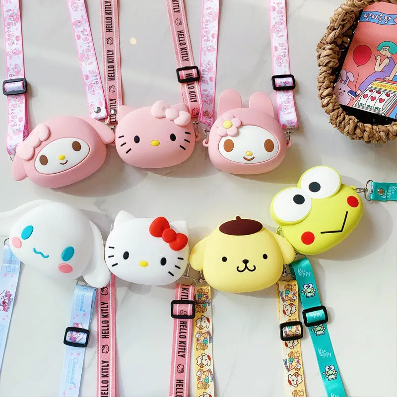 Stall Cartoon Silicone Soft Western Style Backpacks