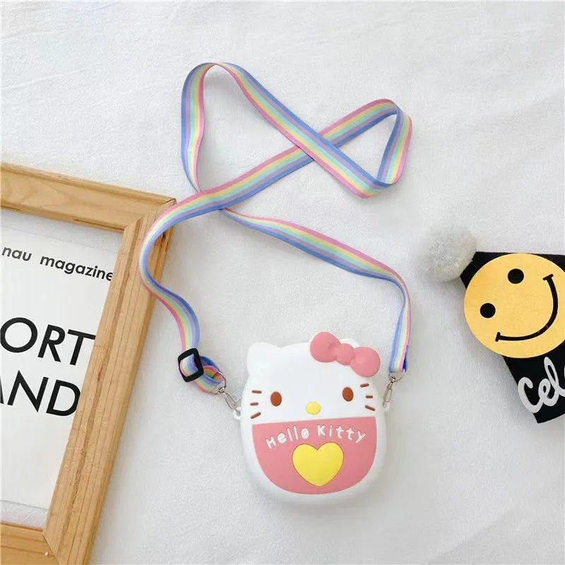 Stall Cartoon Silicone Soft Western Style Backpacks
