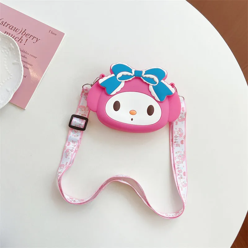 Stall Cartoon Silicone Soft Western Style Backpacks