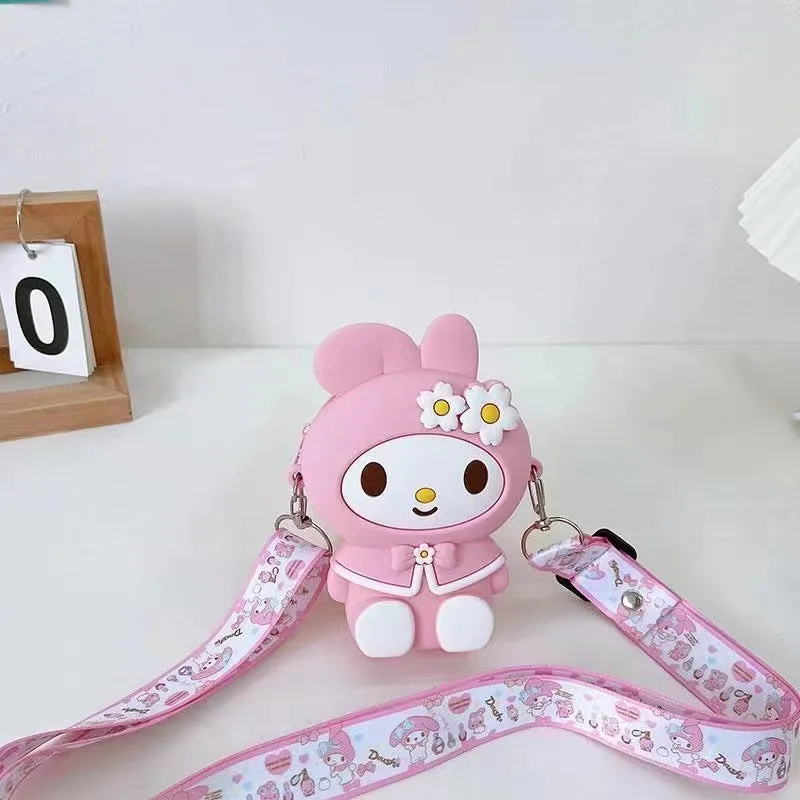 Stall Cartoon Silicone Soft Western Style Backpacks