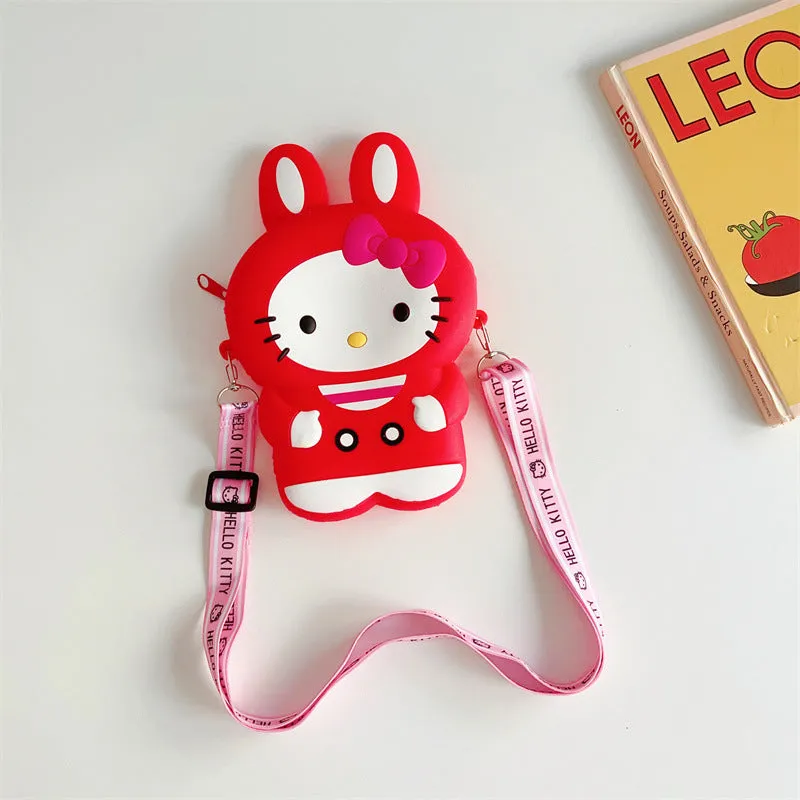 Stall Cartoon Silicone Soft Western Style Backpacks