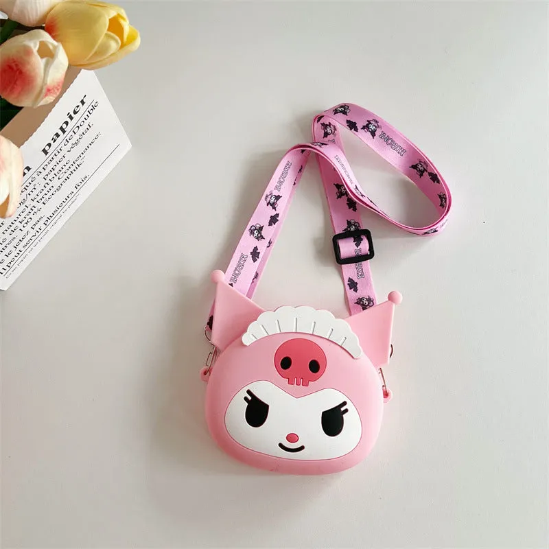 Stall Cartoon Silicone Soft Western Style Backpacks