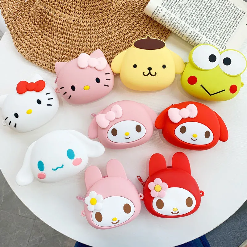 Stall Cartoon Silicone Soft Western Style Backpacks