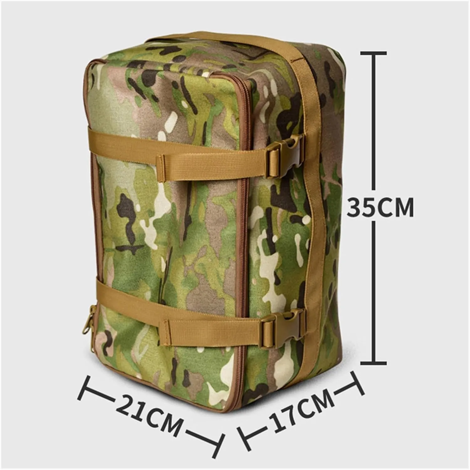 Storage Bag Camping Cyling Organizer Outdoor Hiking Picnic Bags Stove Carry Pack Portable Sorting Mounting Pouch(Gray)