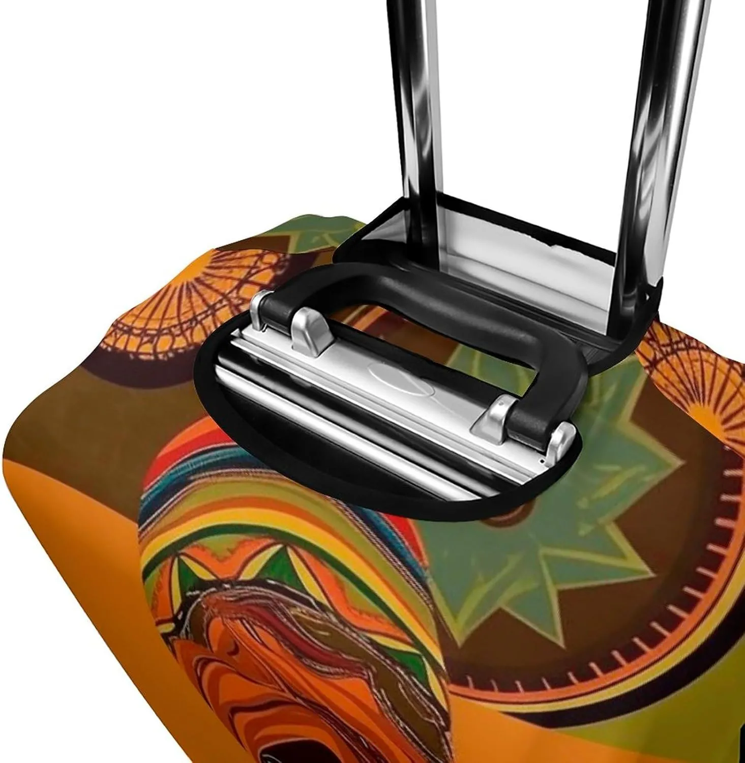 Suitcase Covers for Luggage African Woman Fashion Luggage Cover Washable Protector Waterproof Suitcase Cover Anti-scratch Travel Suitcases Covers Case for 19-32 Inch Luggages S