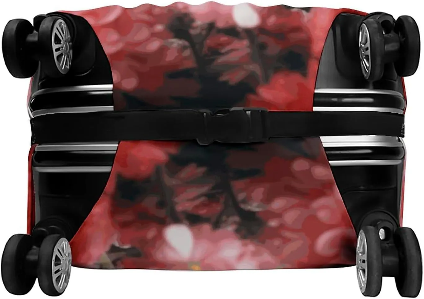 Suitcase Covers for Luggage Cat in Flowers Fashion Luggage Cover Washable Protector Waterproof Suitcase Cover Anti-scratch Travel Suitcases Covers Case for 19-32 Inch Luggages XL