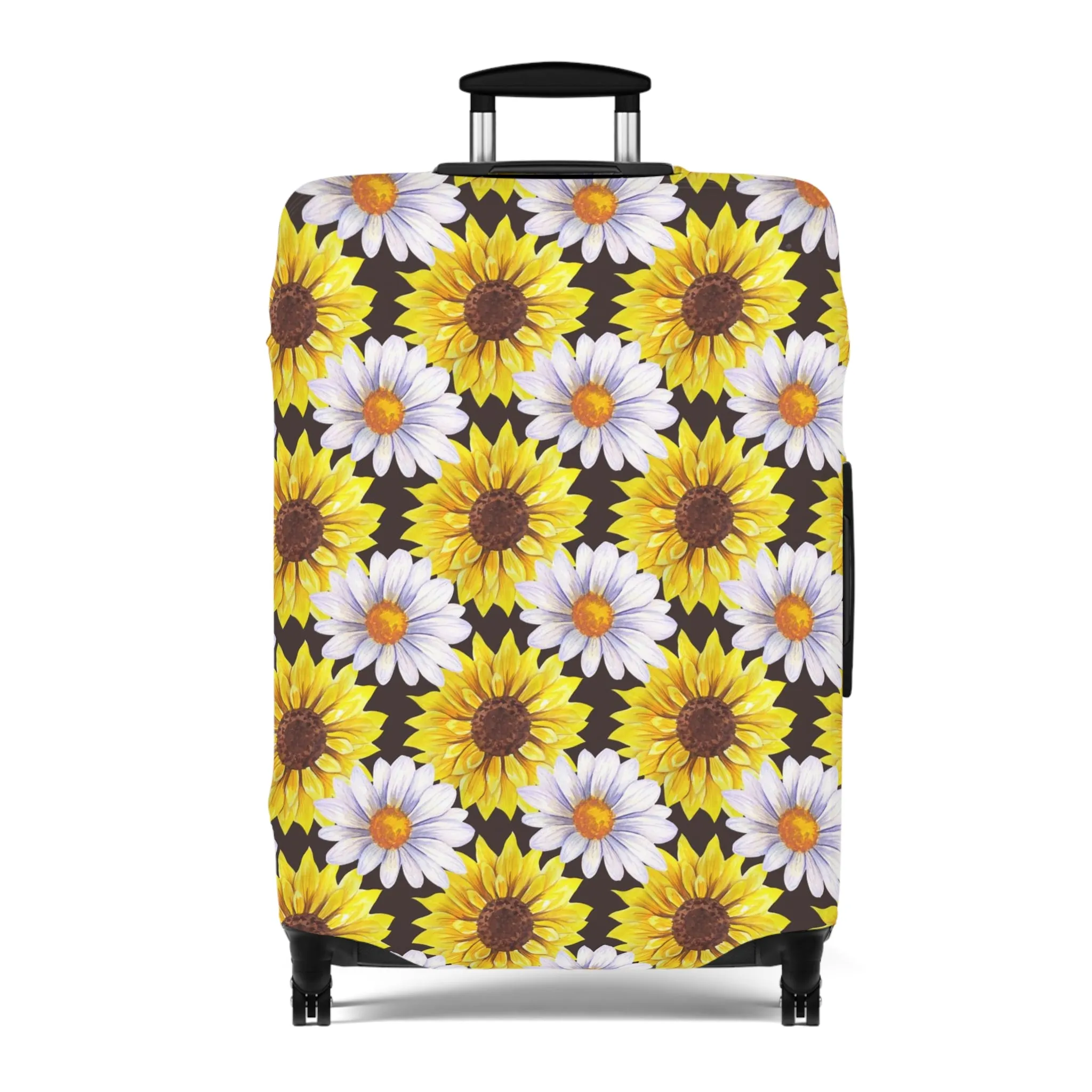 Sunflower Luggage Cover - Stylish Floral Suitcase Cover