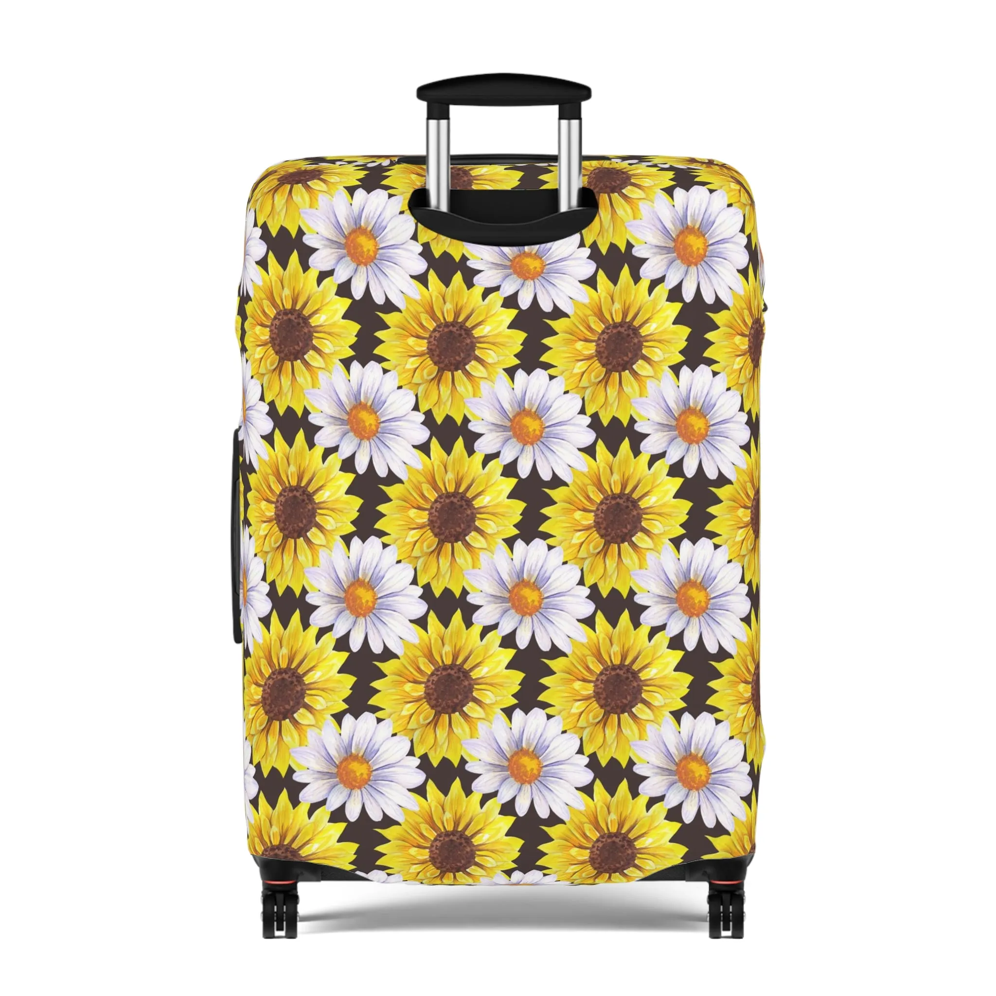 Sunflower Luggage Cover - Stylish Floral Suitcase Cover