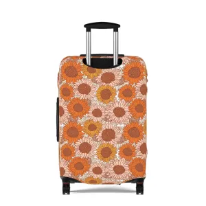 Sunflower Luggage Cover - Stylish Floral Suitcase Cover